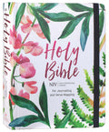 NIV Devotional Journaling Bible Floral Pink product image