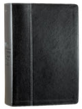 NLT Illustrated Study Bible Black Letter Edition with onyx cover