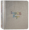 Inspire Prayer Bible in Black Letter Edition with Metallic Champagne Gold details