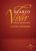 Large Print Spanish Study Bible with Red Letter Edition in NVI translation for in-depth analysis and comprehension.