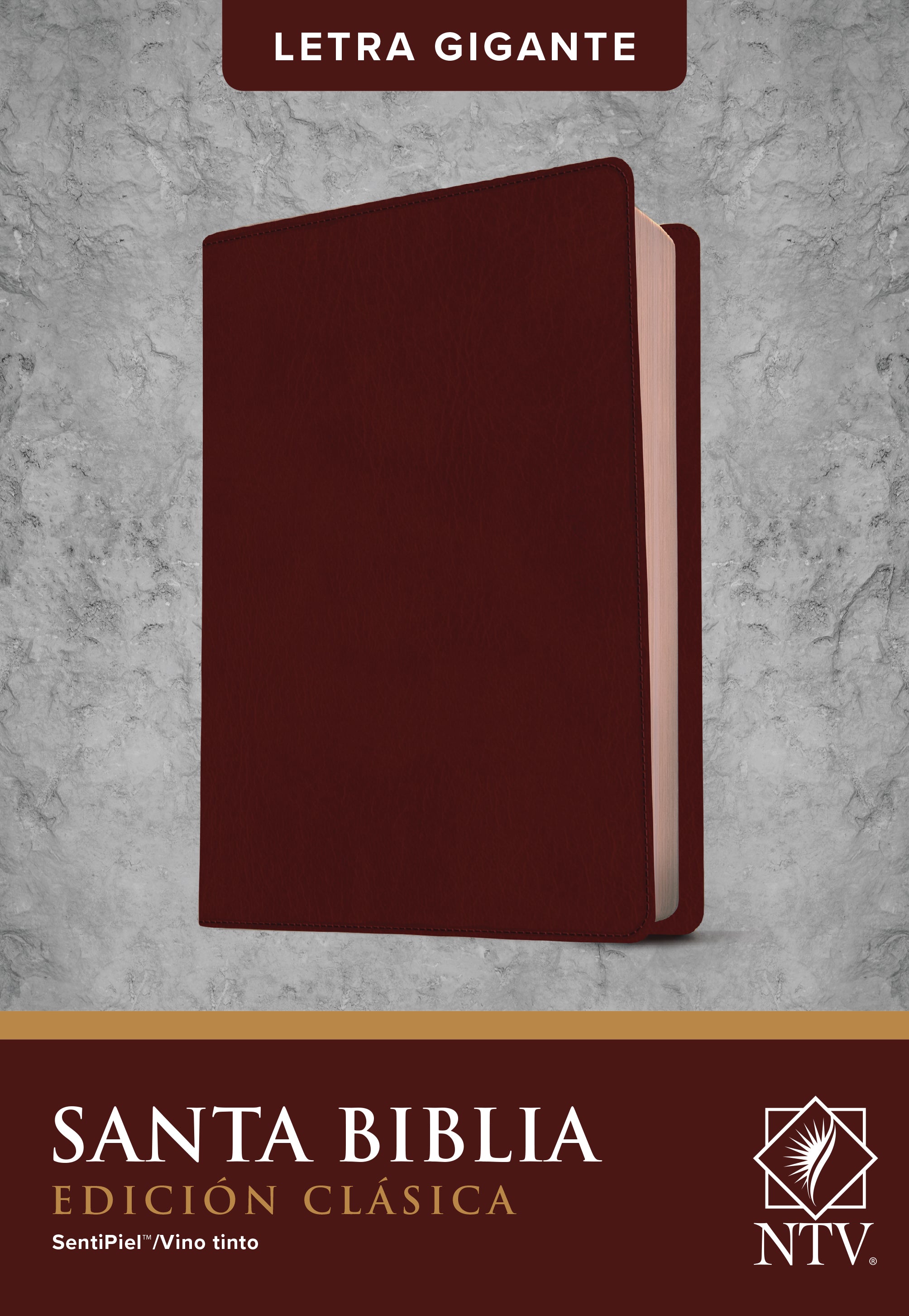 Imagen de la Biblia Santa Edición Clásica Letra Gigante en rojo