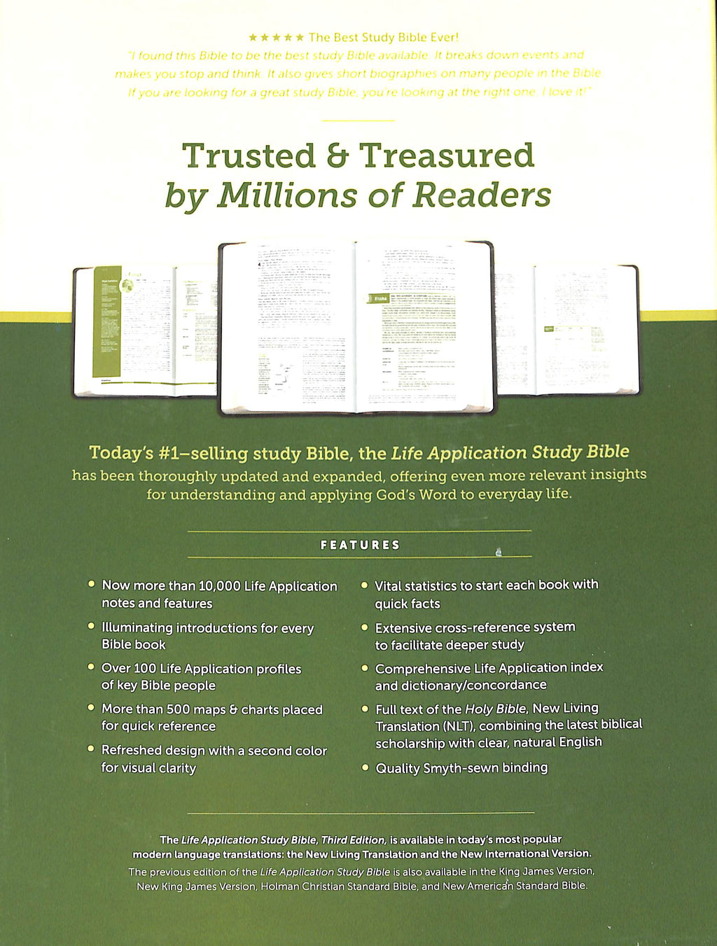 NLT Life Application Study Bible 3rd Edition Brown/Mahogany (Red Letter Edition)