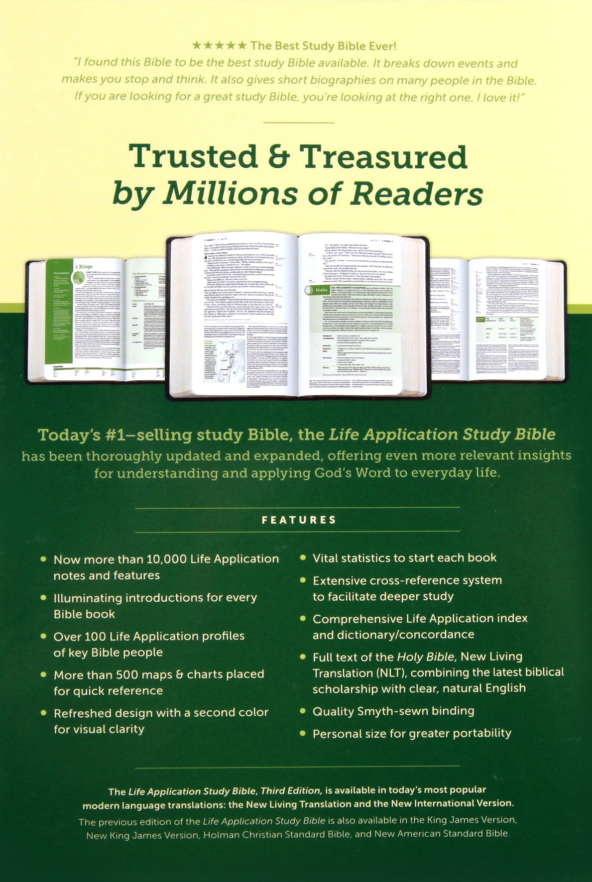 New Living Translation Bible, NLT Life Application Study Bible 3rd Edition Large Print, Red Letter Edition