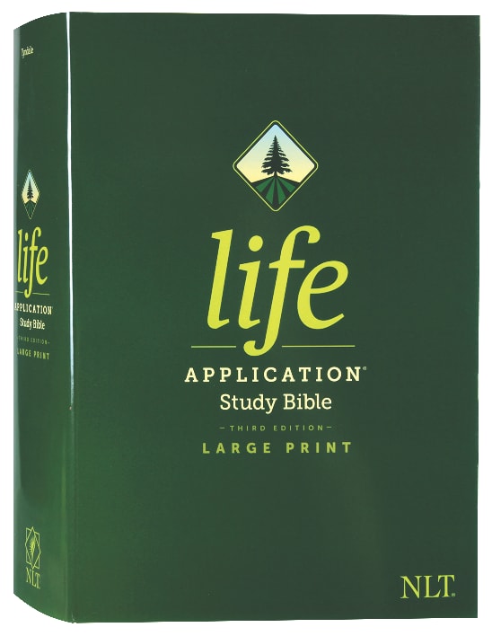 New Living Translation Bible, NLT Life Application Study Bible 3rd Edition Large Print, Red Letter Edition