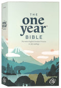 ESV One Year Devotional Journaling Bible with black letter edition