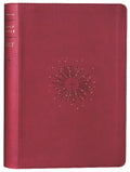 NLT Thinline Reference Bible Aurora Cranberry Red Letter (Filament Enabled Edition)