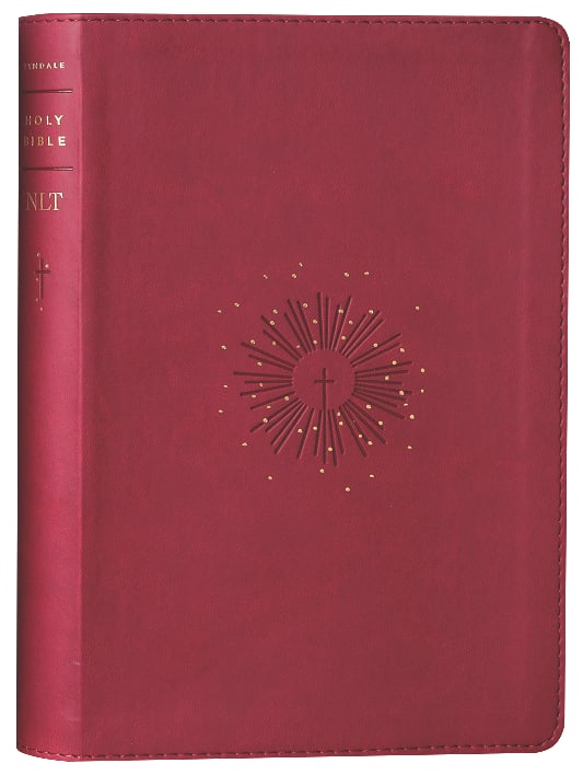 NLT Thinline Reference Bible Aurora Cranberry Red Letter (Filament Enabled Edition)