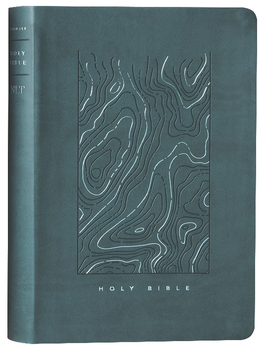 NLT Thinline Reference Bible, Earthen Teal Blue Red Letter Edition with Filament Enabled Technology