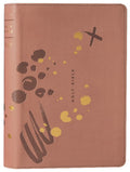 NLT Thinline Reference Bible Brushed Pink Red Letter (Filament Enabled Edition)