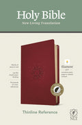 NLT Thinline Reference Bible Berry Indexed Red Letter (Filament Enabled Edition)