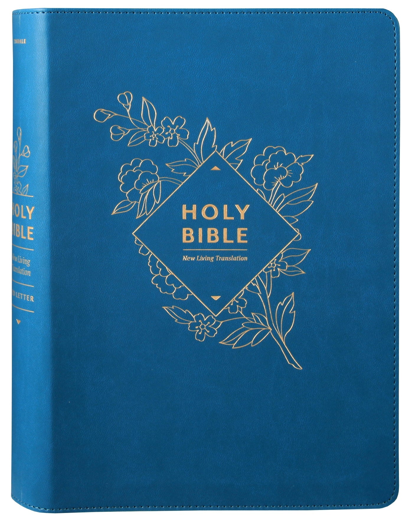 NLT Giant Print Indexed Holy Bible (Red Letter Edition) featuring large print and red letter text for easy reading