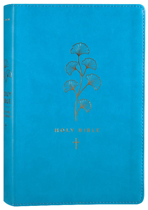 NLT Premium Gift Bible Teal Red Letter Edition