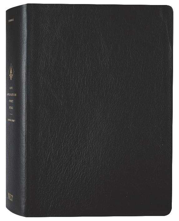 NLT Life Application Study Bible 3rd Edition Large Print Black Red Letter Edition