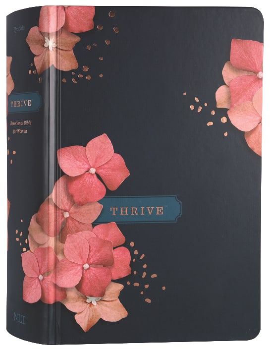 NLT Thrive Devotional Bible for Women Online, a faith-based Bible for women's spiritual growth.