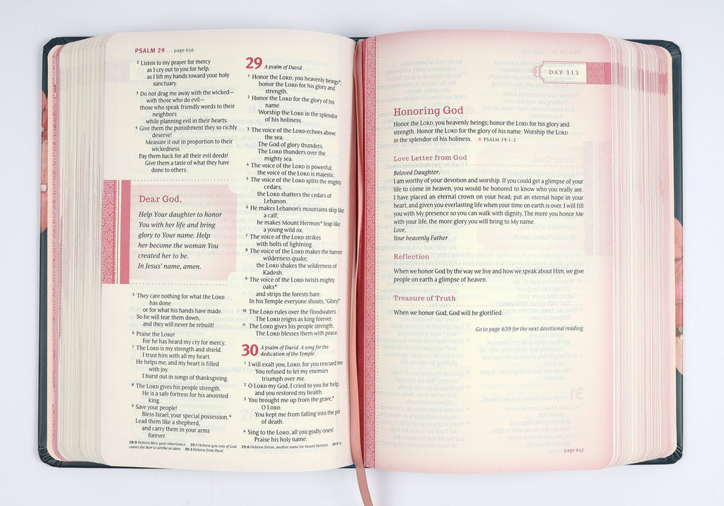 NLT Thrive Devotional Bible For Women