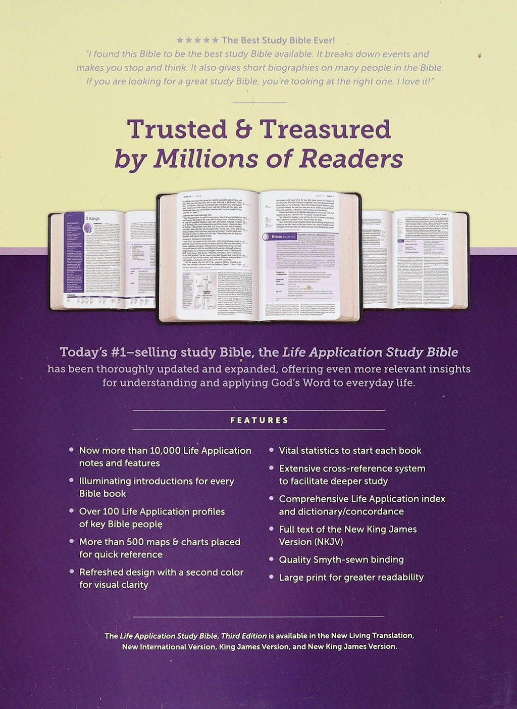 NKJV Life Application Study Bible 3rd Edition, Red Letter Edition, Large Print