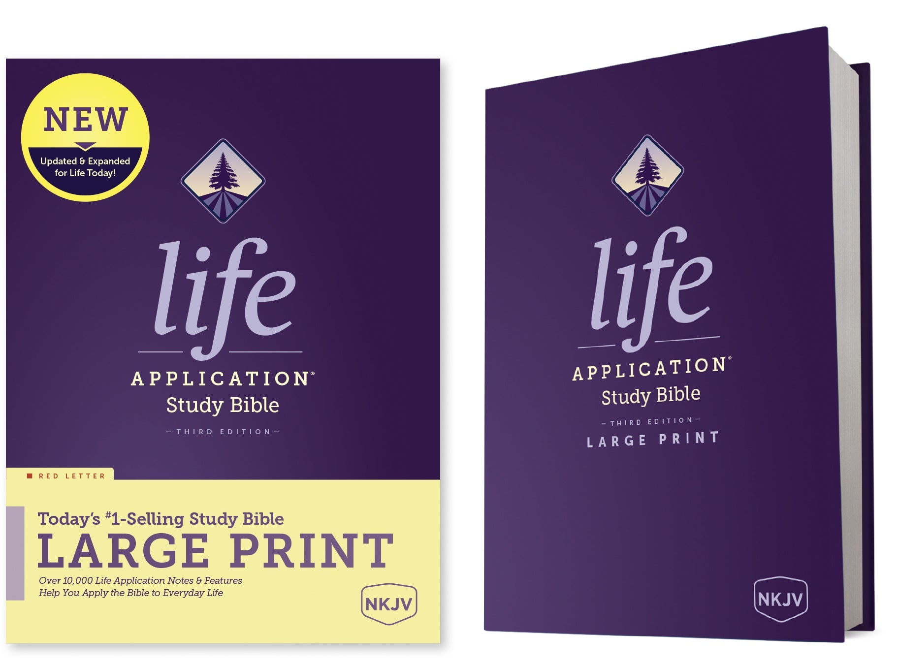 NKJV Life Application Study Bible 3rd Edition, Red Letter Edition, Large Print