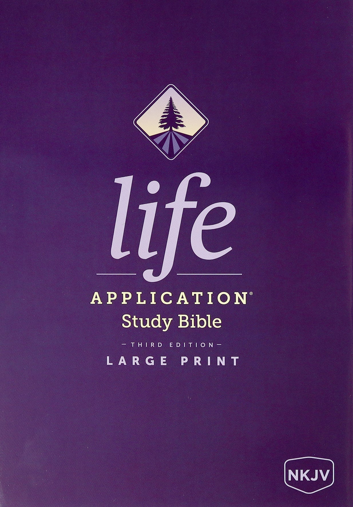 NKJV Life Application Study Bible Indexed in Large Print