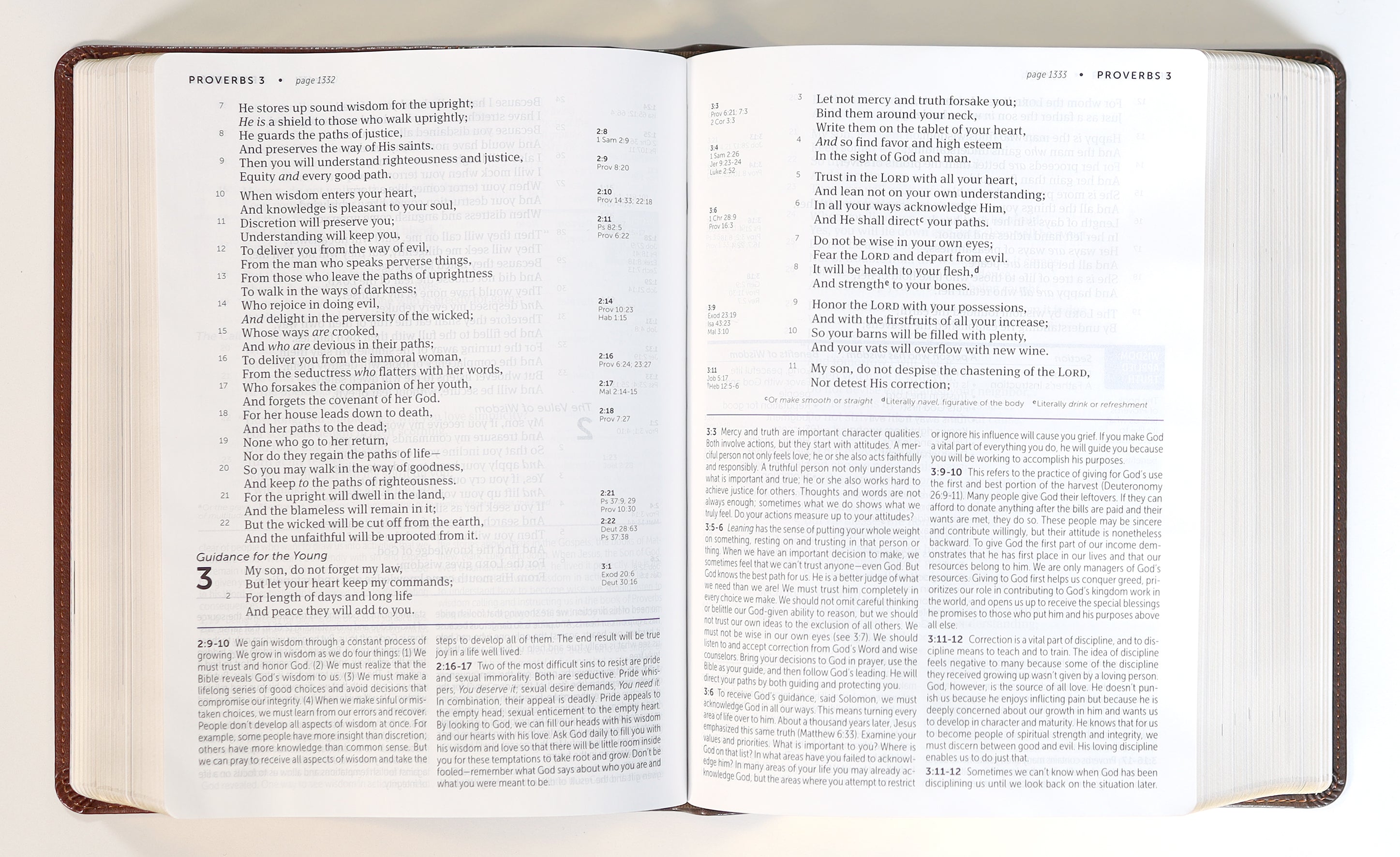 Bible study, NKJV Life Application Study Bible, 3rd Edition, Large Print, Brown/Mahogany, Red Letter edition