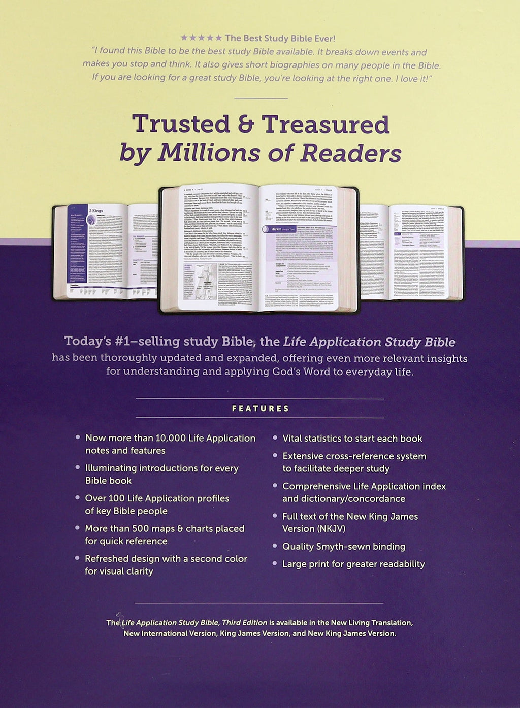 NKJV Life Application Study Bible 3rd Edition, Close-up of Large Print Bible with Brown/Mahogany Indexed (Red Letter Edition)