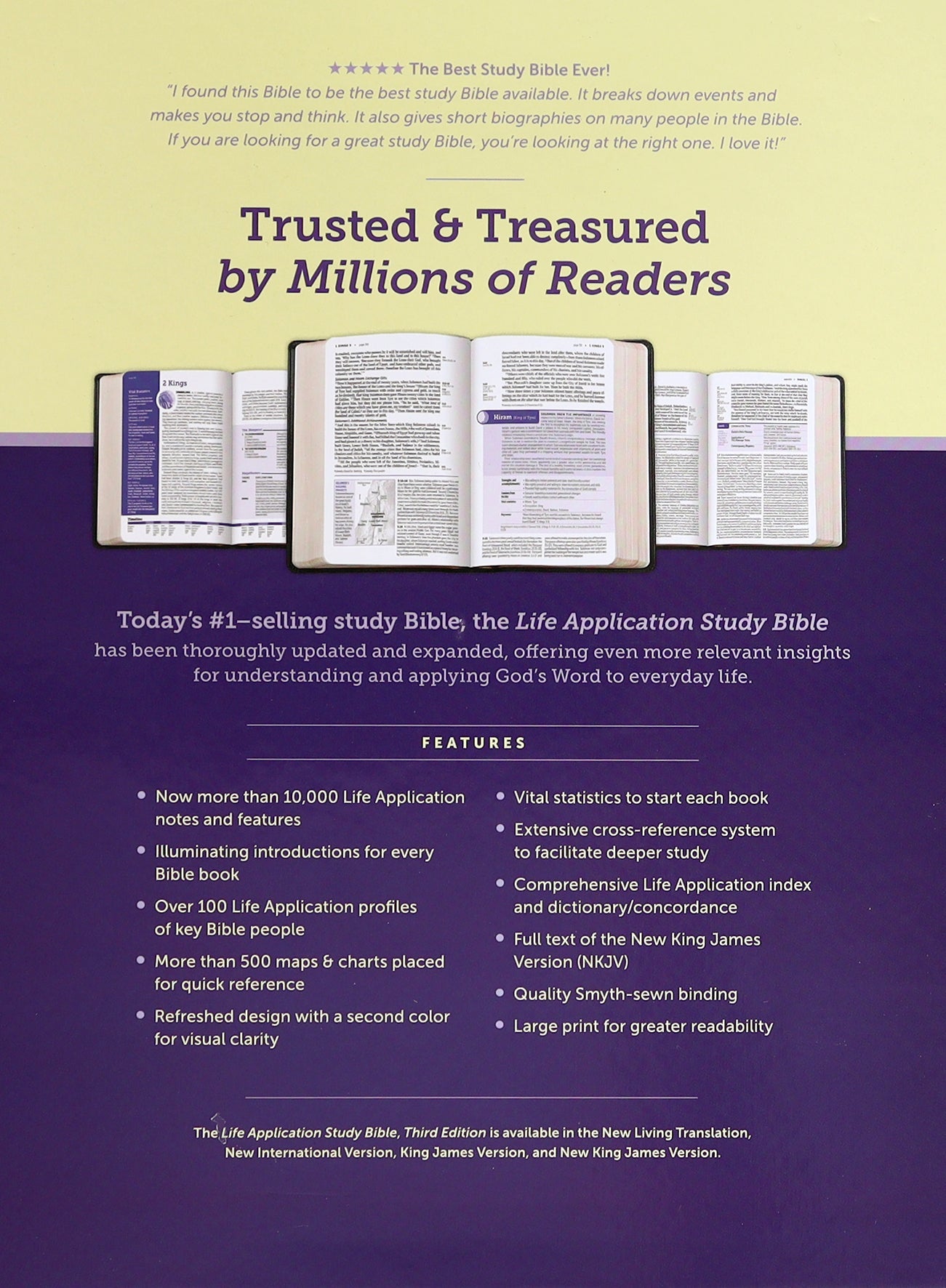 NKJV Life Application Study Bible 3rd Edition, Close-up of Large Print Bible with Brown/Mahogany Indexed (Red Letter Edition)