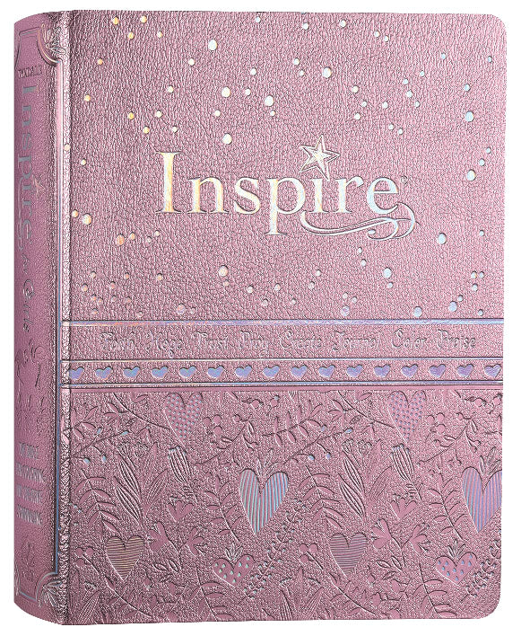 NLT Inspire Bible for Girls, a devotional and inspirational bible for teenage girls.