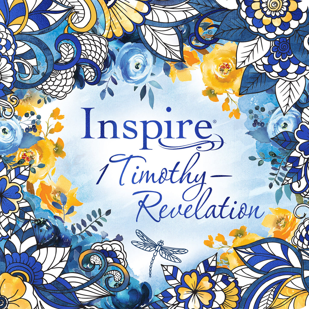 NLT Inspire Bible, creative studying and journaling New Living Translation Bible