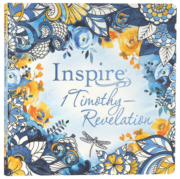 Inspire Bible, NLT New Living Translation, creative journaling and studying