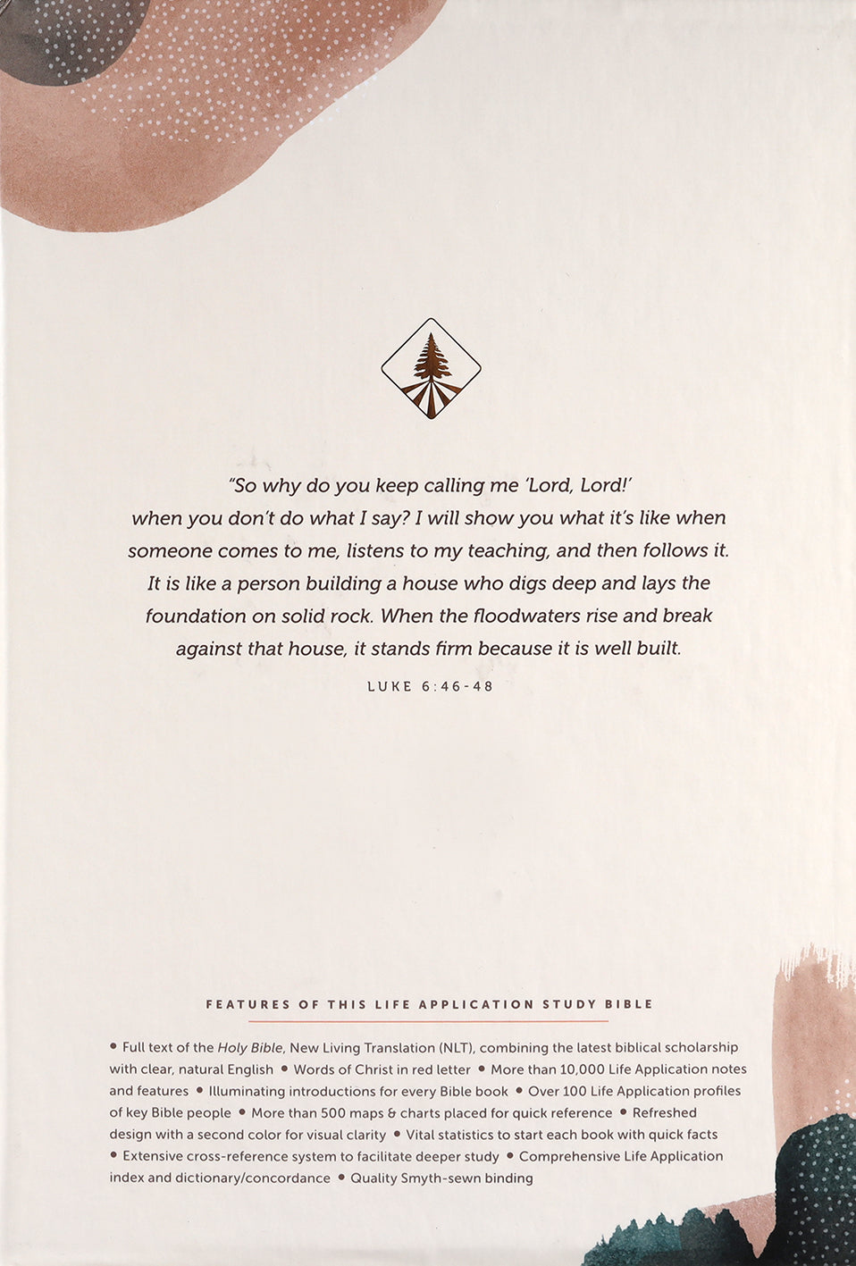 NLT Life Application Study Bible, Coral Red Letter Edition, 3rd Edition, Christian Bible Study