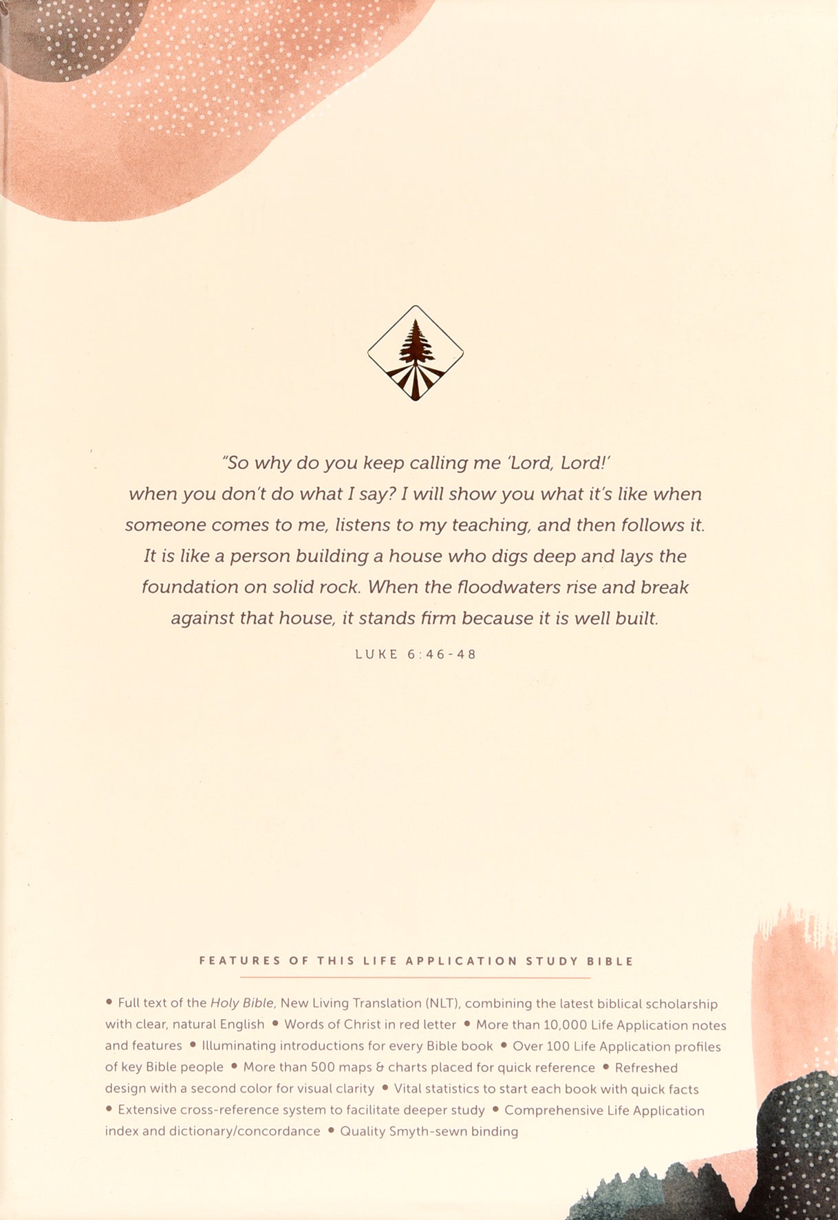 NLT Life Application Study Bible in Red Letter Edition, 3rd Edition with indexed pages