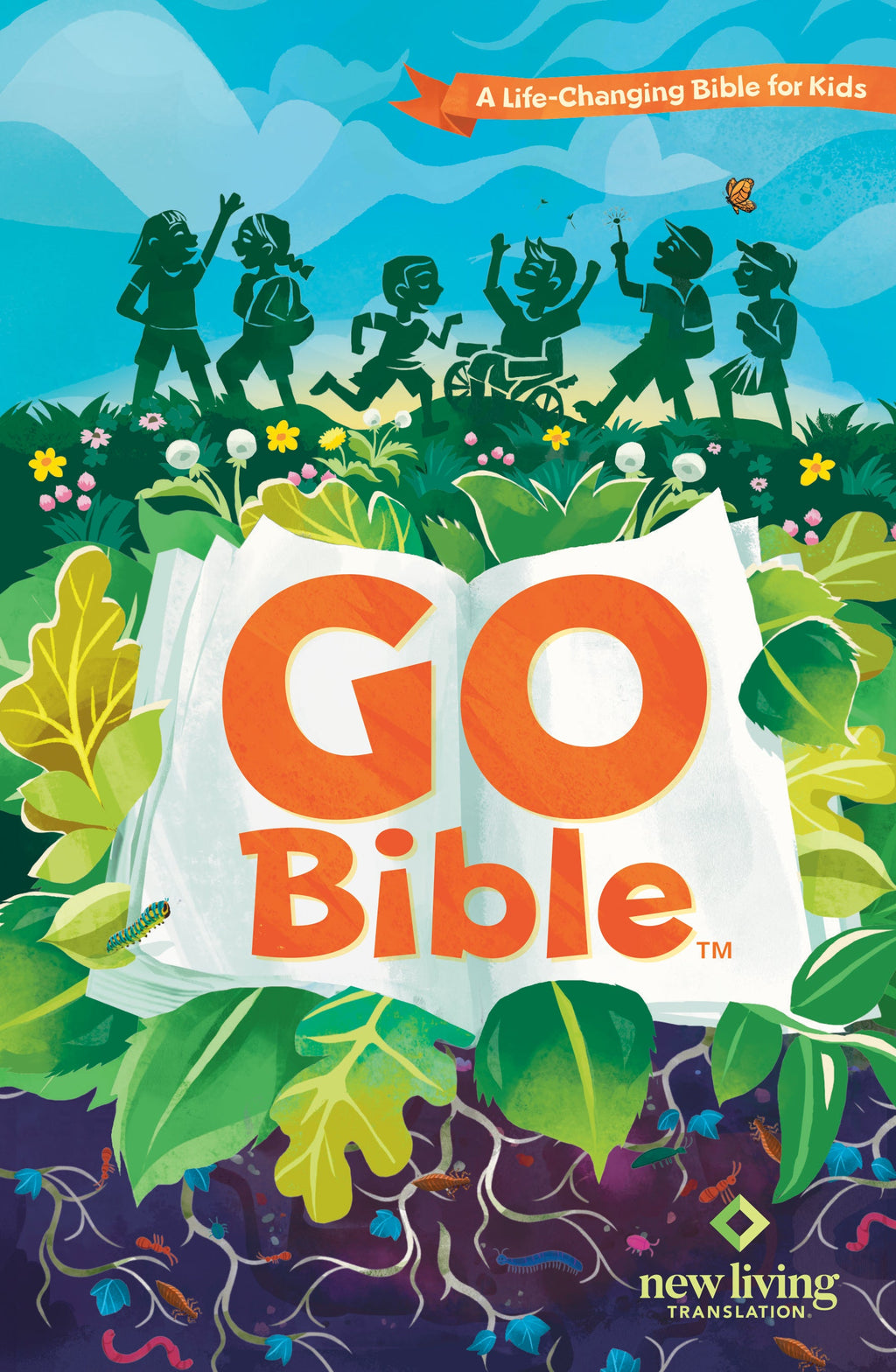 NLT Go Bible for Kids, a kid-friendly Bible for reading and discovery.