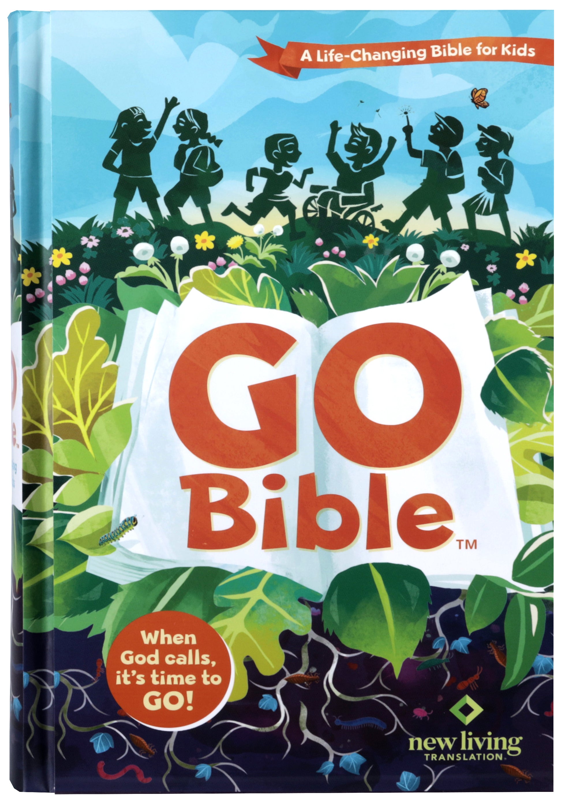 NLT Go Bible for Kids, a fun and interactive children's Bible.