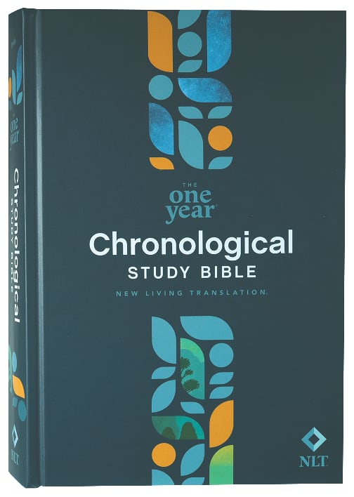 In-depth study of scripture with NLT One Year Chronological Study Bible and journaling margins