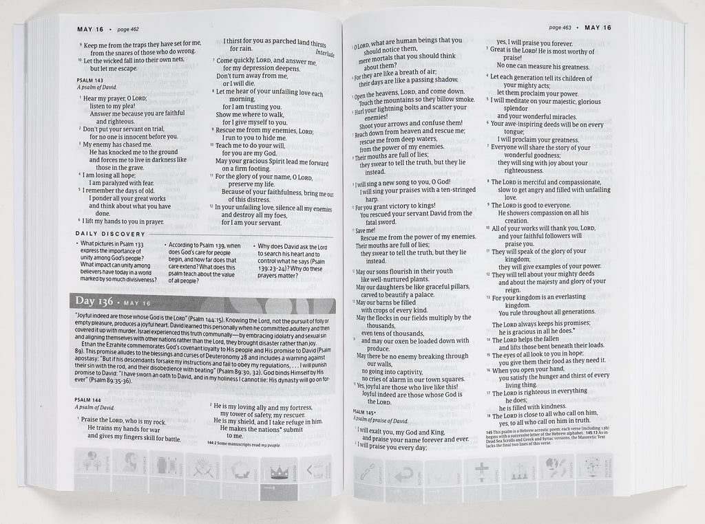 Explore the NLT One Year Chronological Study Bible in a new light