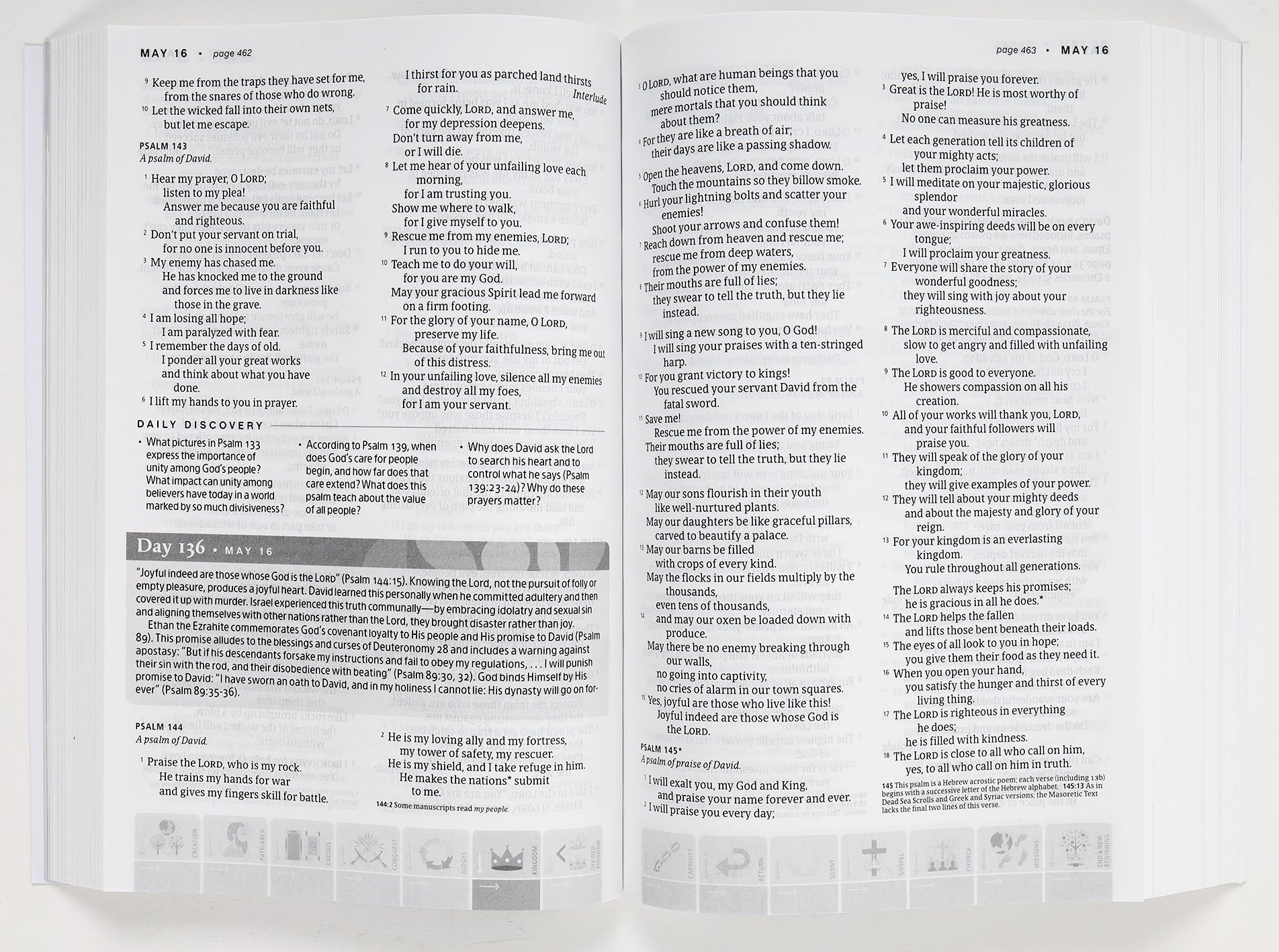Explore the NLT One Year Chronological Study Bible in a new light