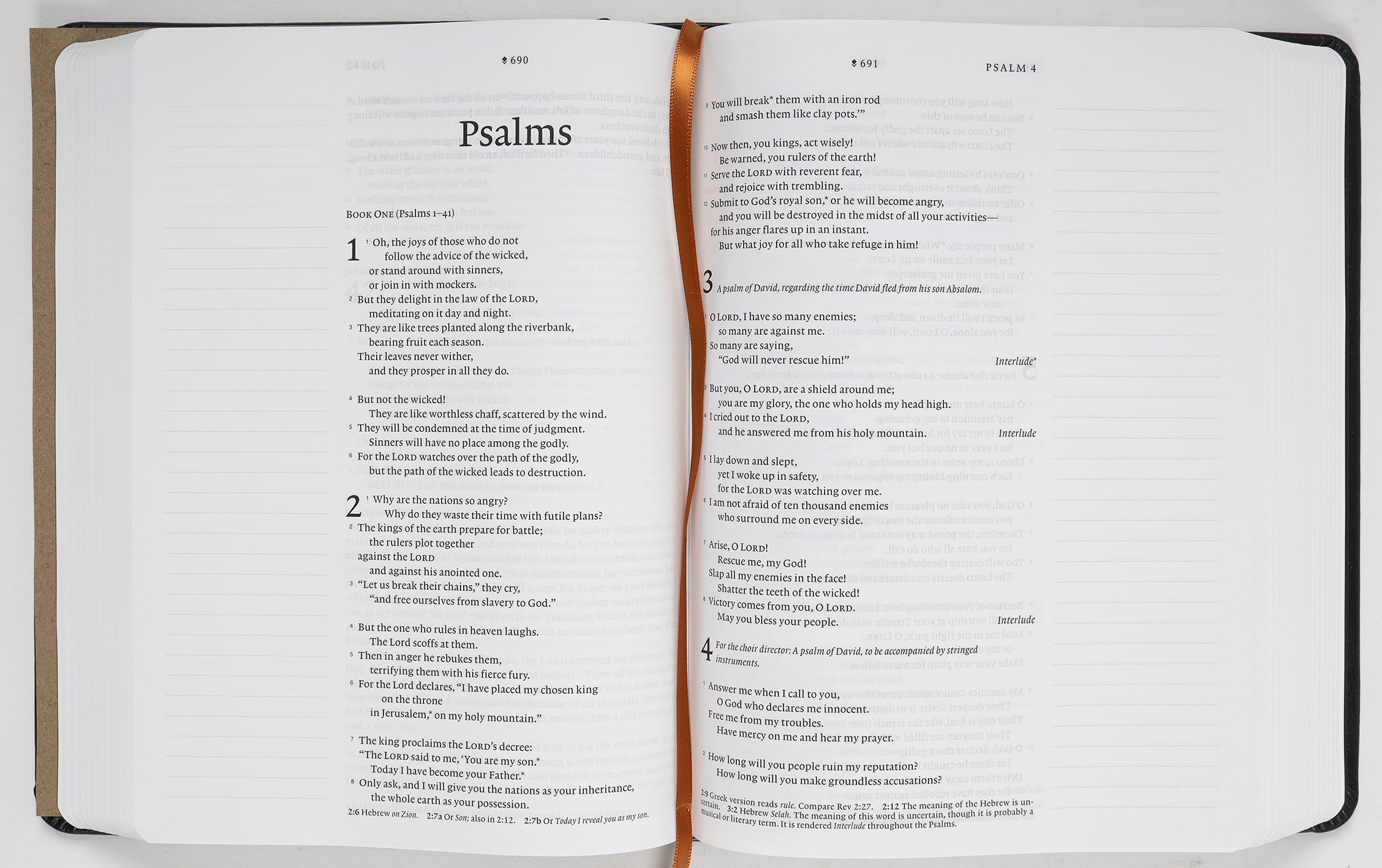 NLT Wide Margin Bible for Note Taking and Prayer Journaling with generous margins