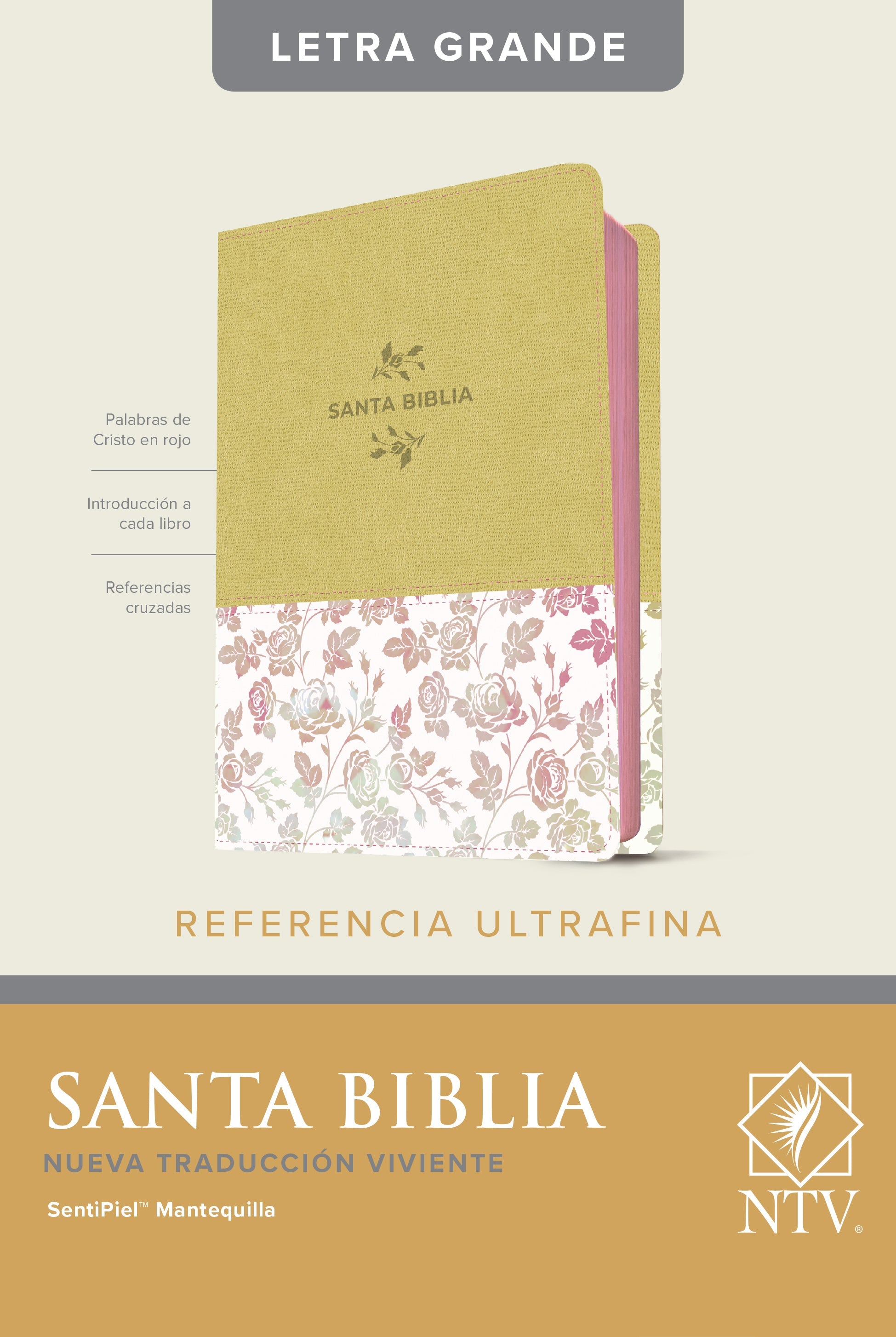 Spanish language Bible with ultrafine letter and red letter edition