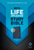 NLT Boys Life Application Study Bible Blue/Neon/Glow