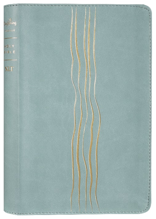 NLT Thinline Reference Bible, Filament Enabled Edition, Sage Dayspring Signature Collection, Red Letter Edition