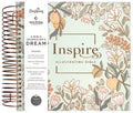 NLT Inspire Devotional Journaling Bible for Women featuring mint floral garden illustrations