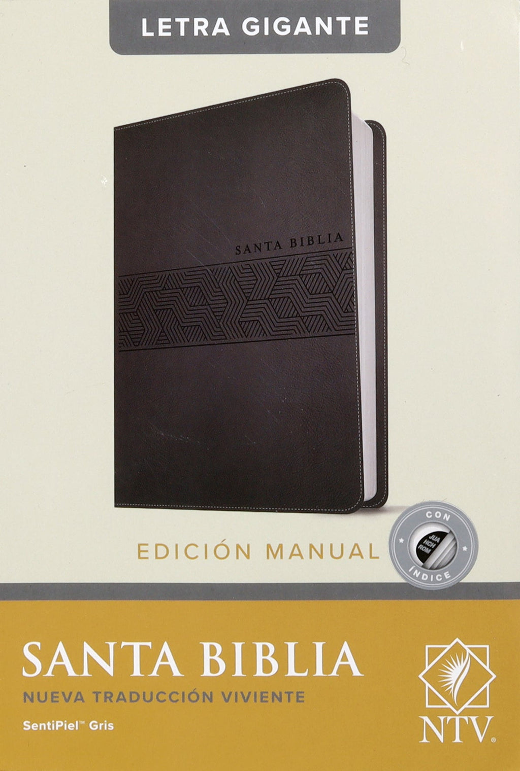 Spanish Giant Print Bible with Red Letter Edition and Index