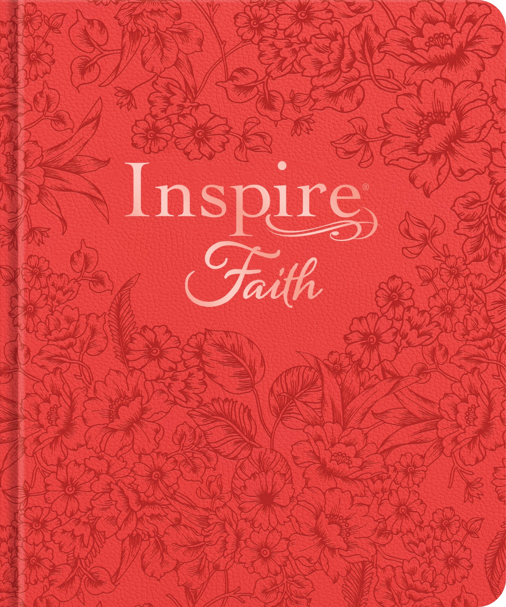 NLT Inspire Faith Bible Filament Enabled Edition Coral Blooms interior