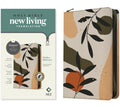 NLT Thinline Reference Zipper Bible, Filament Enabled Edition with red letter text and sunset branches indexed cover