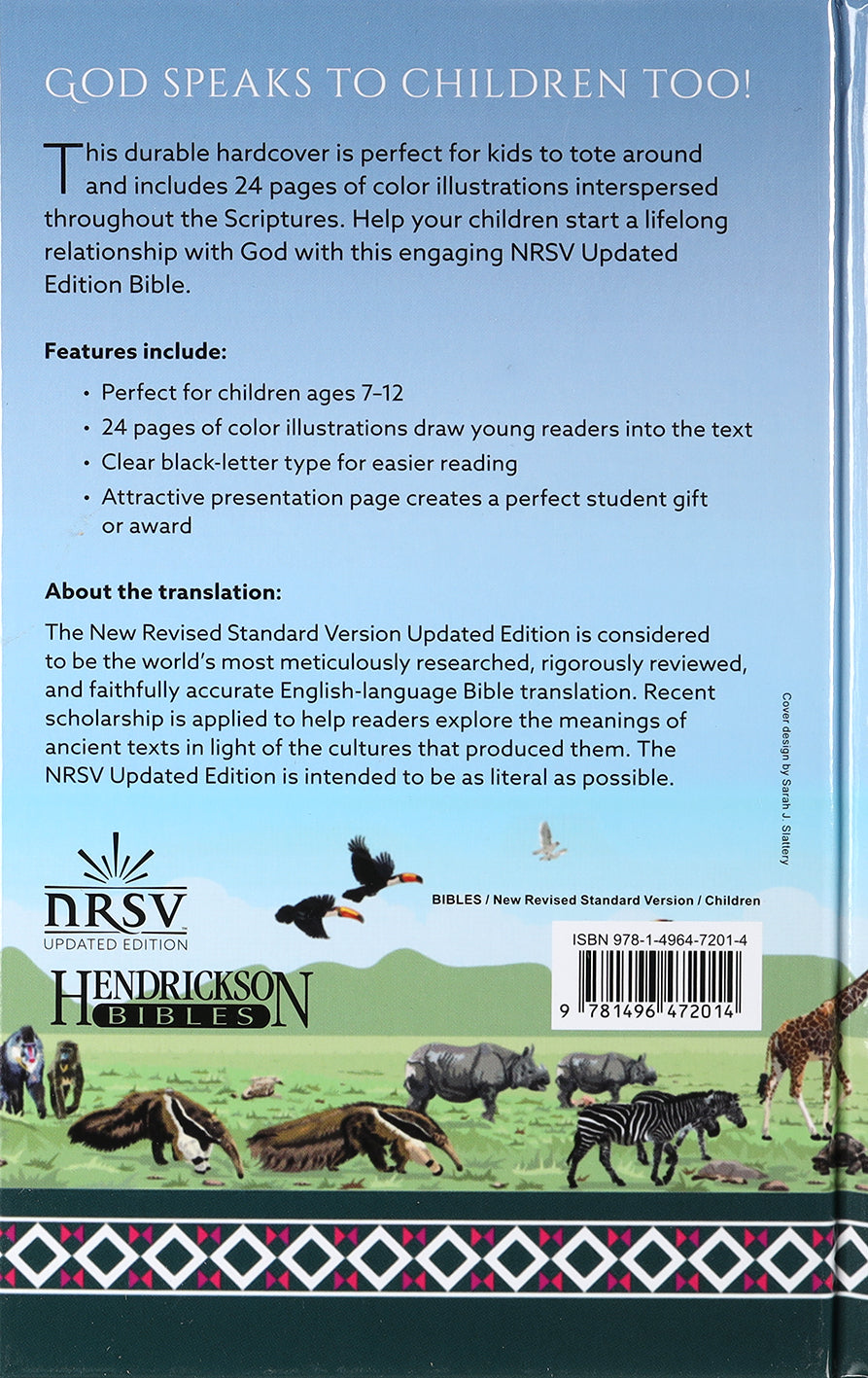 NRSVUE Children's Bible with Black Letter Edition, designed for children aged 7-12
