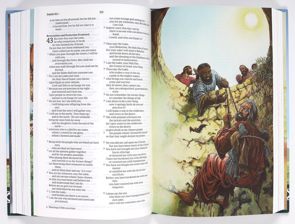 NRSVUE Children's Bible featuring Black Letter Edition, perfect for children aged 7-12