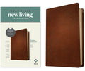 NLT Thinline Reference Bible in Brown leather, Filament Enabled Edition with Red Letter text.