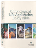 NLT Chronological Life Application Study Bible, 2nd Edition, a comprehensive Bible study resource