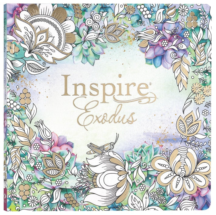 New Living Translation NLT Inspire Bible, a Christian study Bible with devotionals and inspirational content