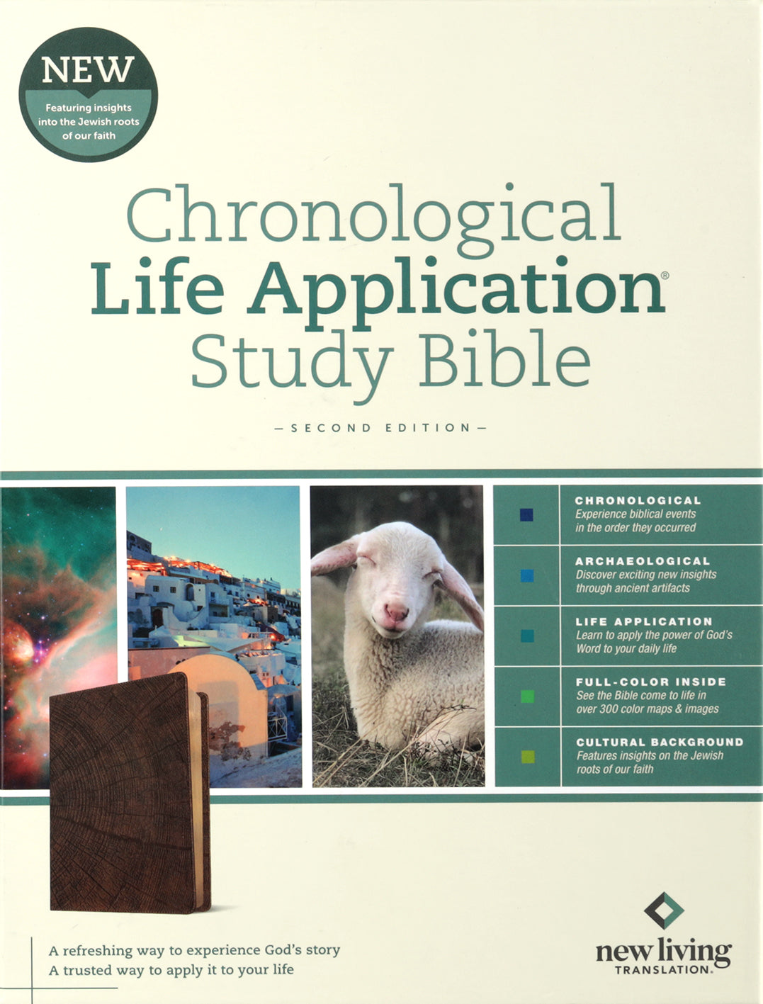 NLT Chronological Life Application Study Bible 2nd Edition Leather Bound