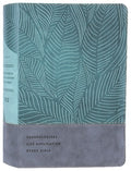 NLT Chronological Life Application Study Bible, 2nd Edition, Slate Blue Leather Bible
